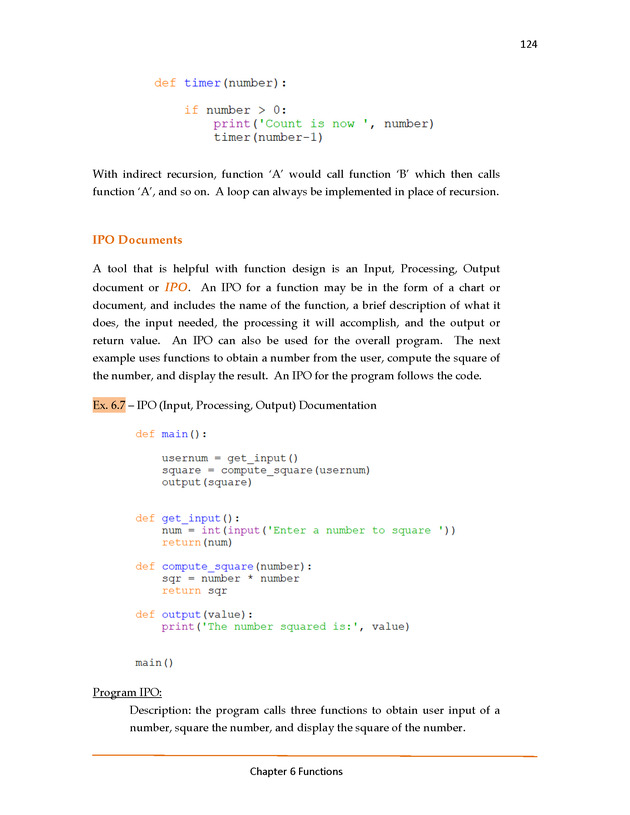 Introduction to Python Programming: Starting Out with IDLE - Functions 14